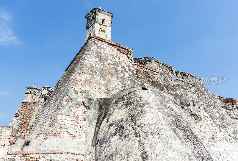 Castillo San Felipe de Barajas是南美洲哥伦比亚卡塔赫纳市的一座堡垒。